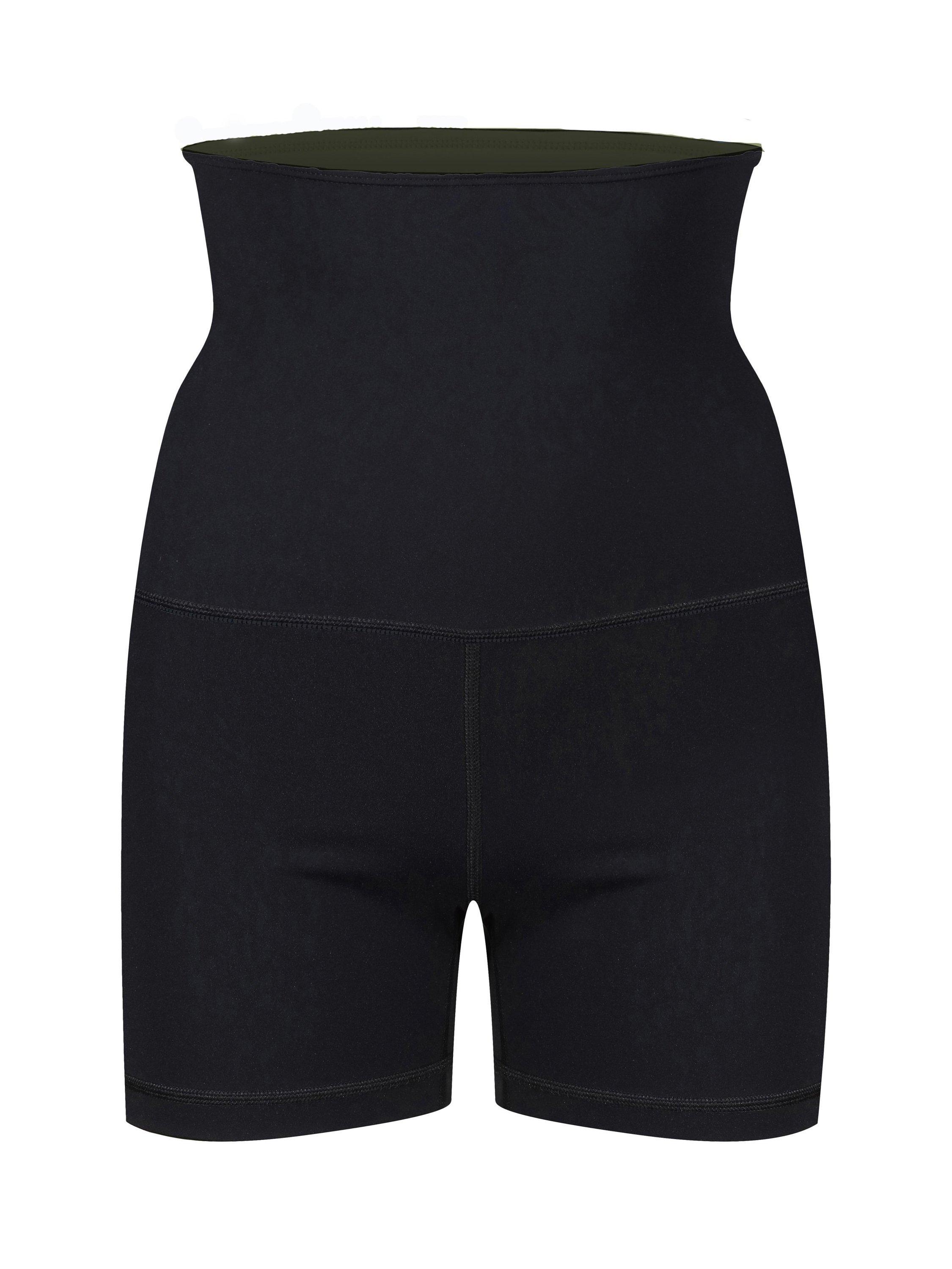 Product image 2 of 2, which shows Davy J Sculpt Swim Shorts, Black Outer / Olive, 8