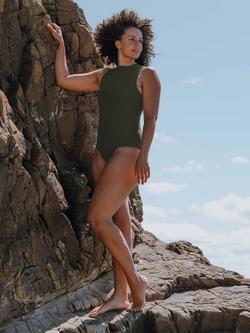 Davy J Level Up Swimsuit, Olive, Olive
