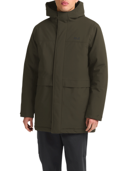 Jack Wolfskin Cold Camp Coat, Obsidian Moss, Obsidian Moss
