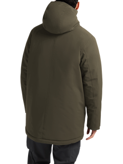 Jack Wolfskin Cold Camp Coat, Obsidian Moss - view 2, Obsidian Moss