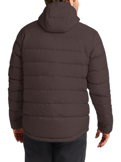 Jack Wolfskin Ather Down Hooded Jacket, Peat - view 2, Peat