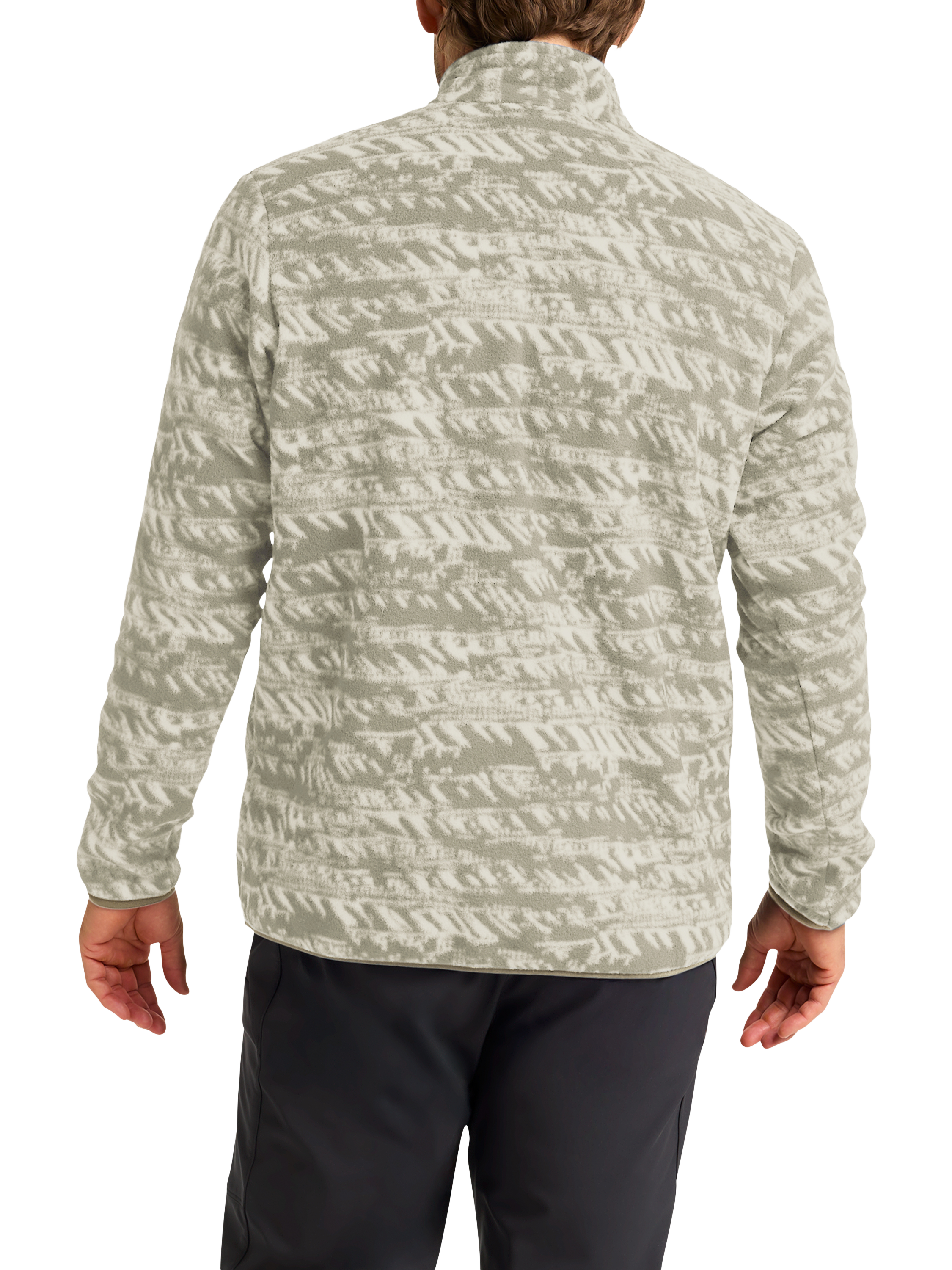 Product image 2 of 6, which shows Jack Wolfskin Big Sky Half Zip Top, Linen, S