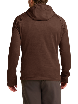 Jack Wolfskin Peak District Fleece Jacket, Hot Choc - view 2, Hot Choc