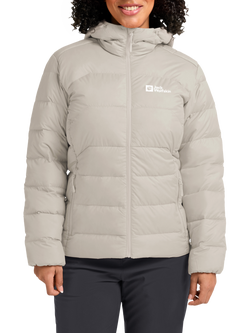 Jack Wolfskin Ather Down Hoodie, Pale Sand, Pale Sand