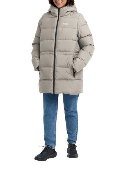 Jack Wolfskin Frozen Palace Coat, Pale Sand, Pale Sand