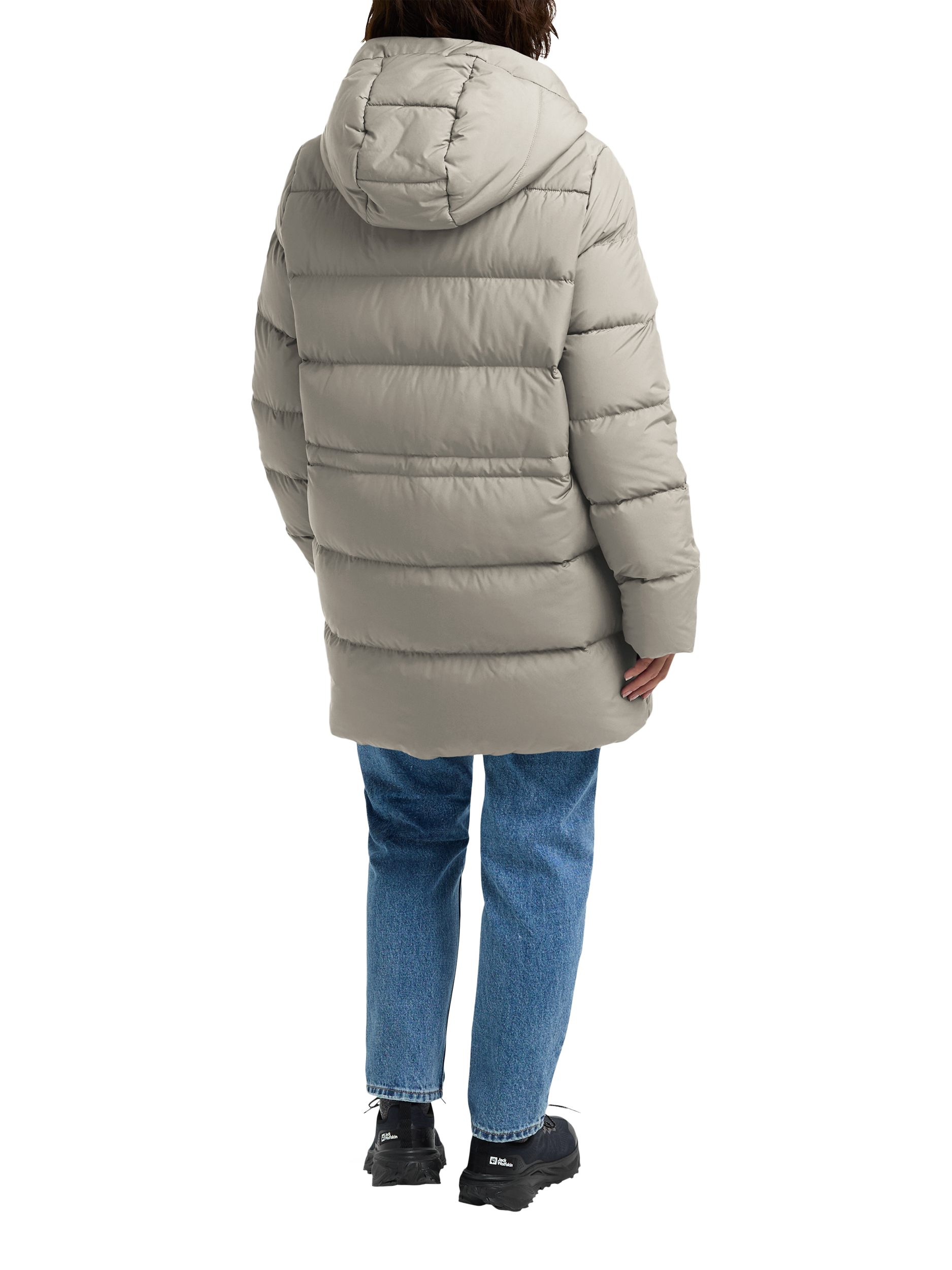 Product image 2 of 5, which shows Jack Wolfskin Frozen Palace Coat, Pale Sand, S