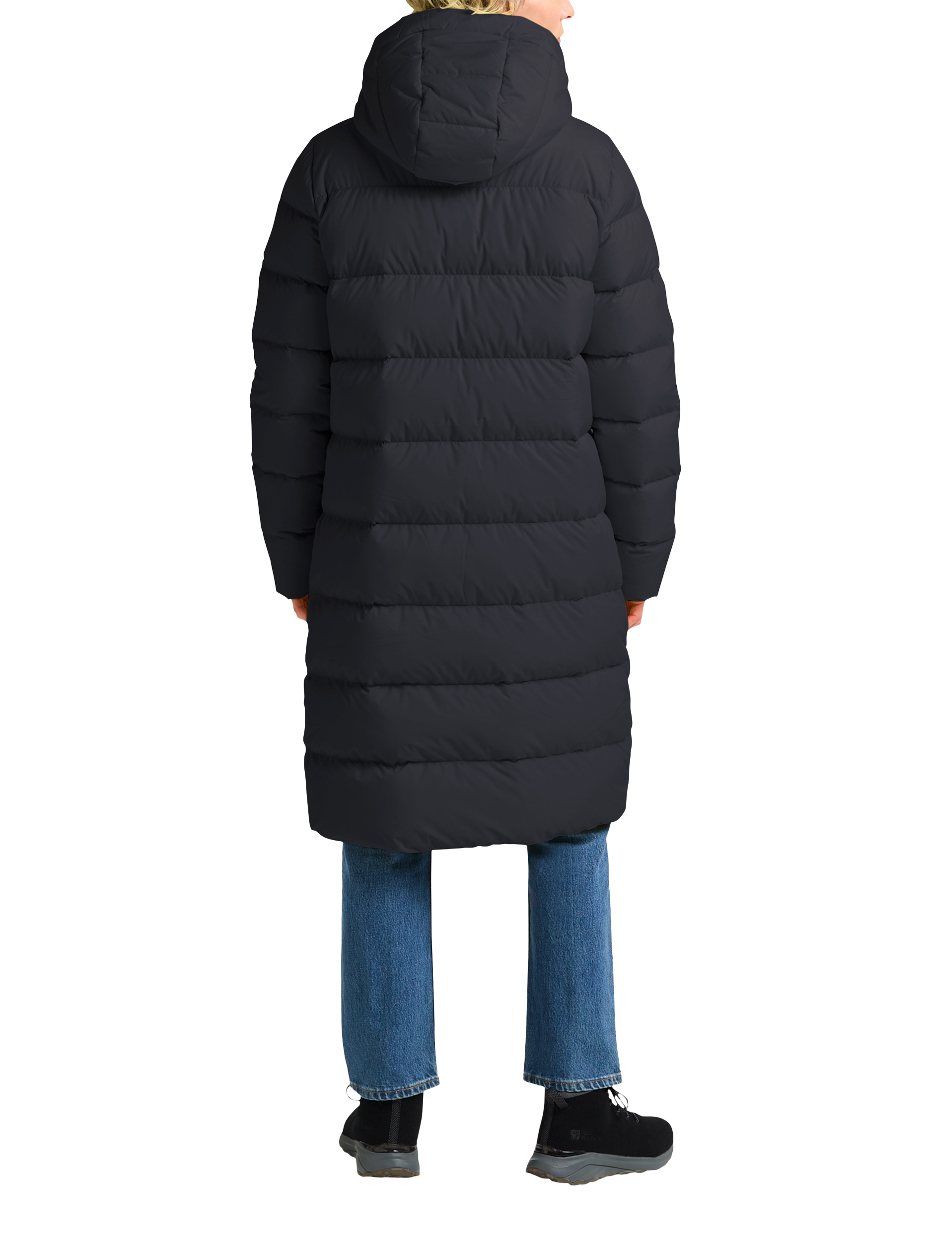Product image 2 of 6, which shows Jack Wolfskin Frozen Palace Coat, Dark Navy, M