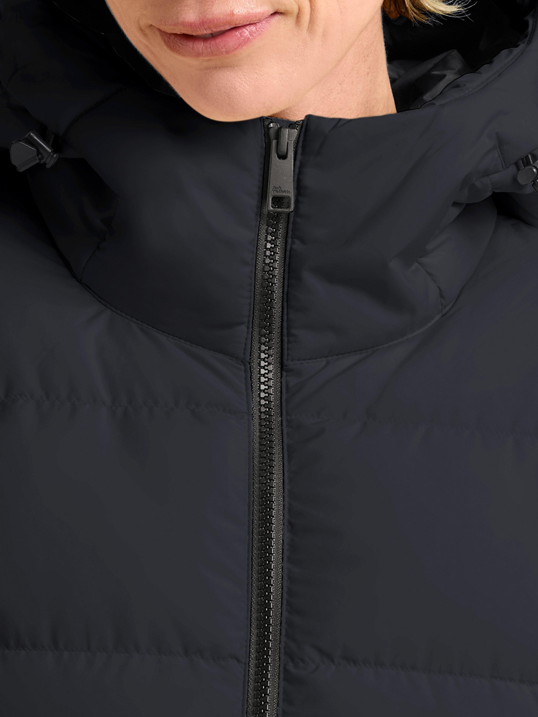 Product image 3 of 6, which shows Jack Wolfskin Frozen Palace Coat, Dark Navy, M