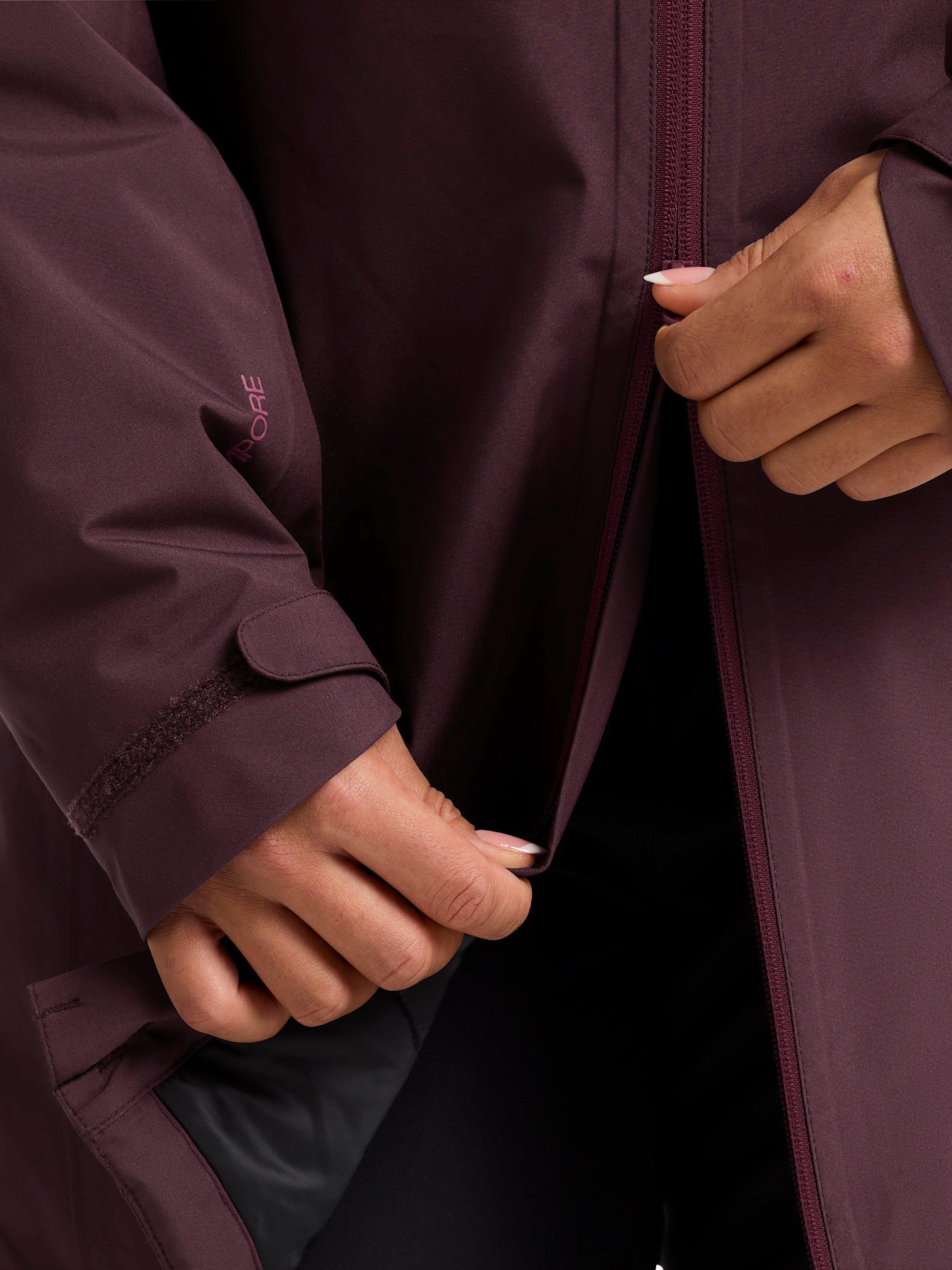 Product image 6 of 6, which shows Jack Wolfskin Heidelstein Jacket, Amaranth, S