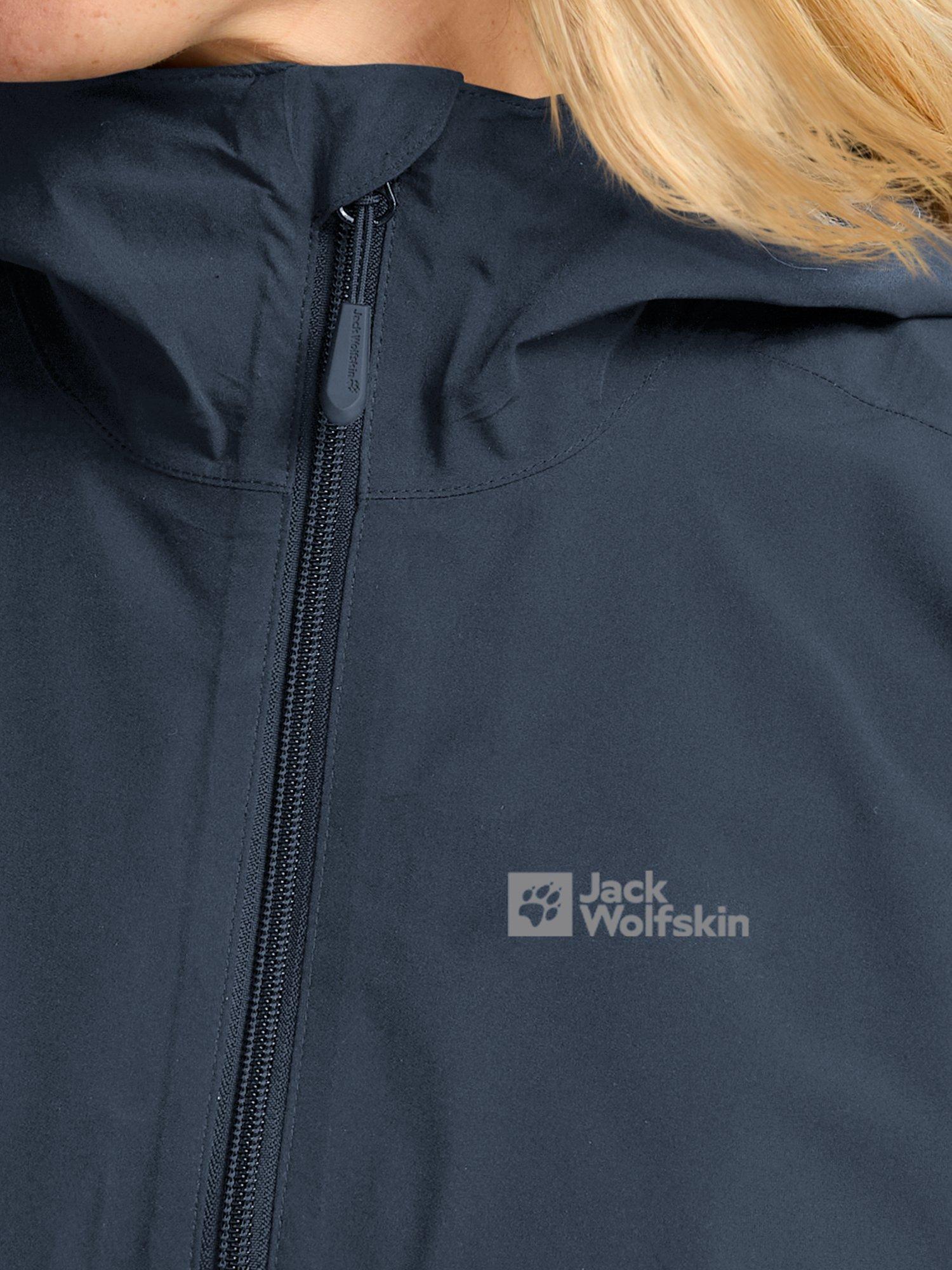 Product image 6 of 7, which shows Jack Wolfskin Moonrise 3-in-1 Jacket, Midnight Sky, L
