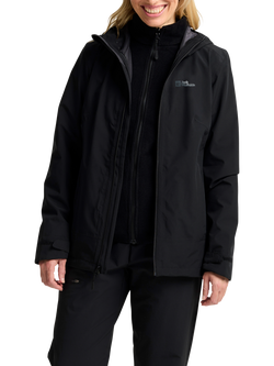 Jack Wolfskin Moonrise 3-in-1 Jacket, Black - view 2, Black