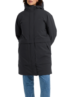 Jack Wolfskin Wintertide Weatherproof Jacket, Black, Black