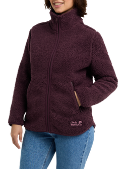 Jack Wolfskin High Curl Jacket, Amaranth, Amaranth