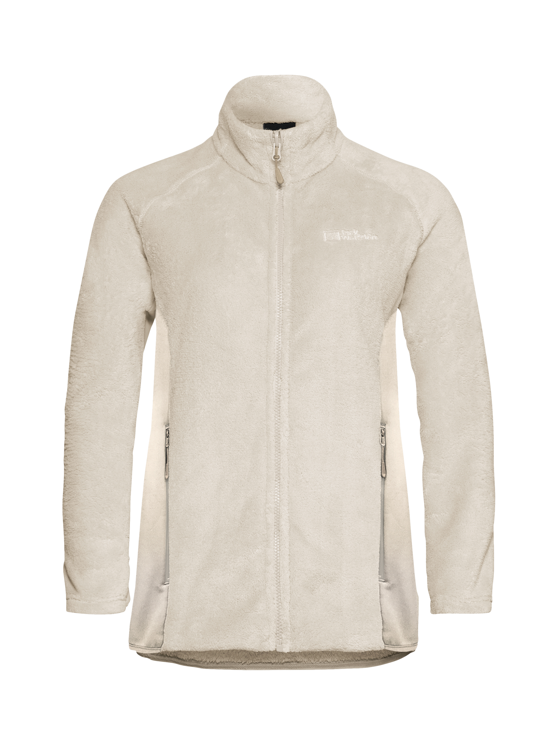 Product image 6 of 6, which shows Jack Wolfskin Rotwand Fleece Jacket, Pale Sand, L