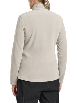 Jack Wolfskin Taunus Zip Midlayer Fleece, Pale Sand - view 2, Pale Sand