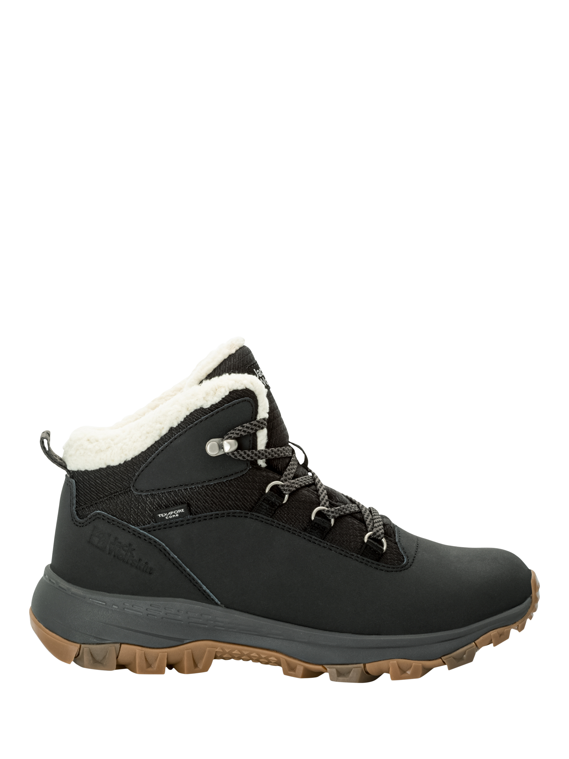 Product image 1 of 5, which shows Jack Wolfskin Everquest Texapore Mid Winter Boots, Phantom, 4