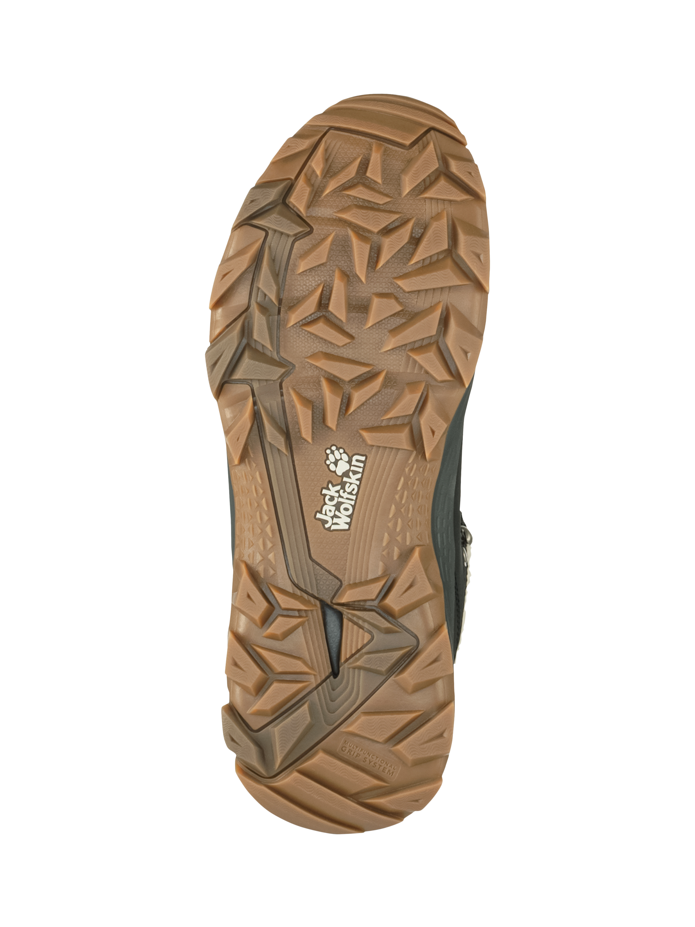 Product image 5 of 5, which shows Jack Wolfskin Everquest Texapore Mid Winter Boots, Phantom, 4