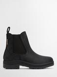 Barbour Amble Leather Blend Chelsea Boots, Black
