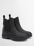 Barbour Amble Leather Blend Chelsea Boots, Black