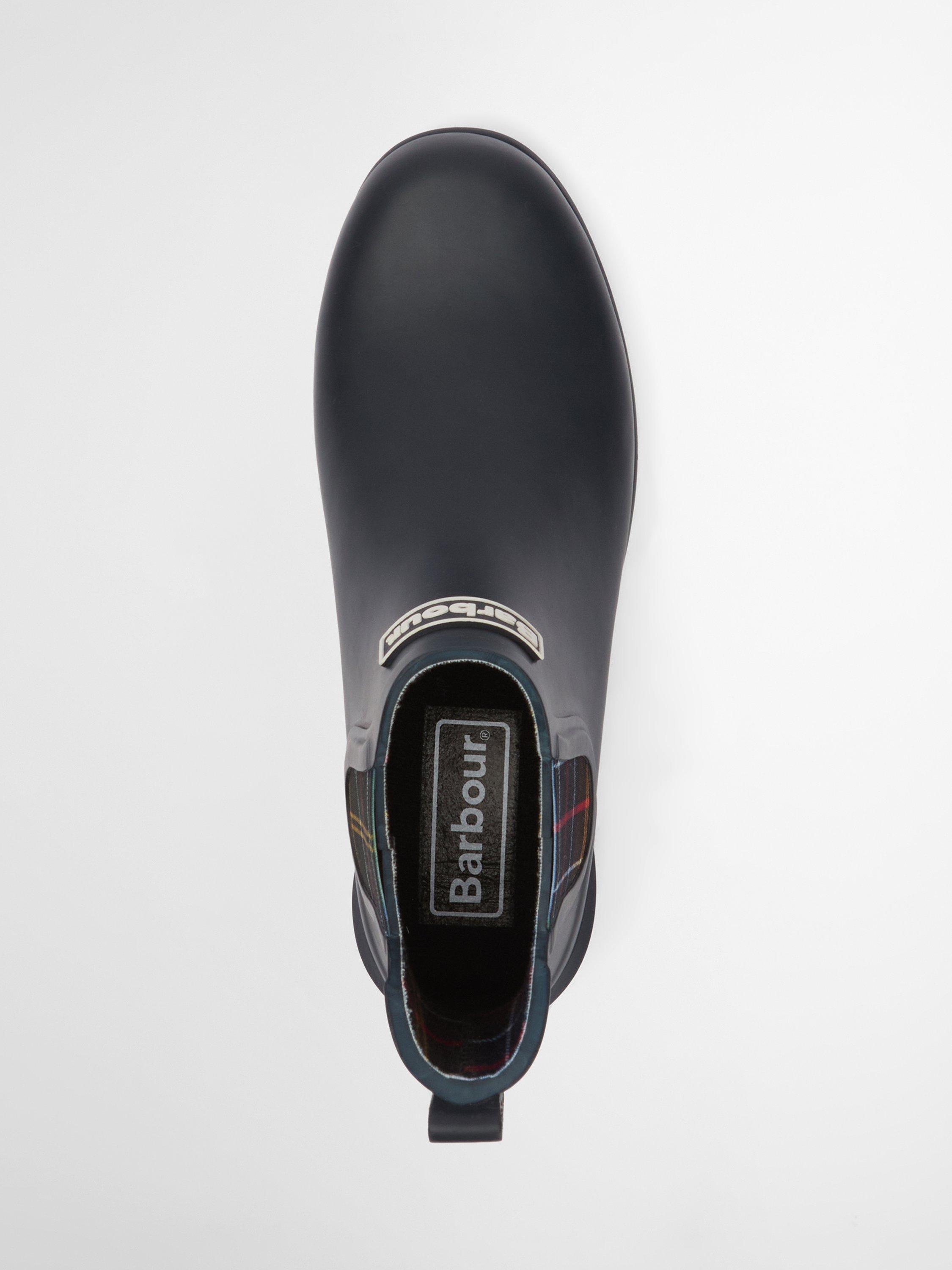 Product image 8 of 10, which shows Barbour Wilton Wellington Boots, Navy, 3