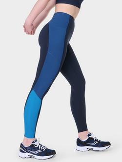 Sweaty Betty Power UltraSculpt High Waisted 7/8 Gym Leggings - view 2, Navy Fluxblue Tidal