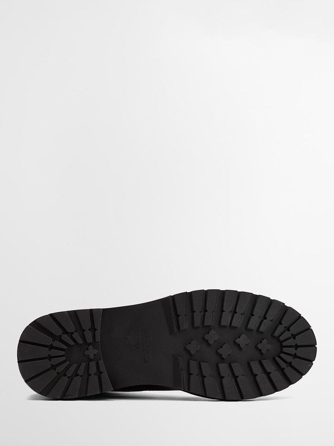 Product image 7 of 7, which shows Barbour Leonie Leather Blend Lace Up Boots, Black, 3