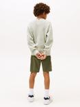 Tommy Hilfiger Kids' Cotton Knit Relaxed Jumper, Misty Sage