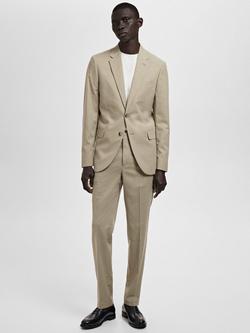 Mango Milan Super Slim Fit Suit Jacket - view 2, Green