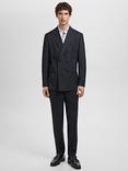 Mango Monaco Double Breasted Suit Jacket