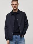 Mango Logi Button Down Jacket
