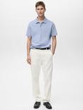 Mango Rea Cotton Pique Polo Shirt