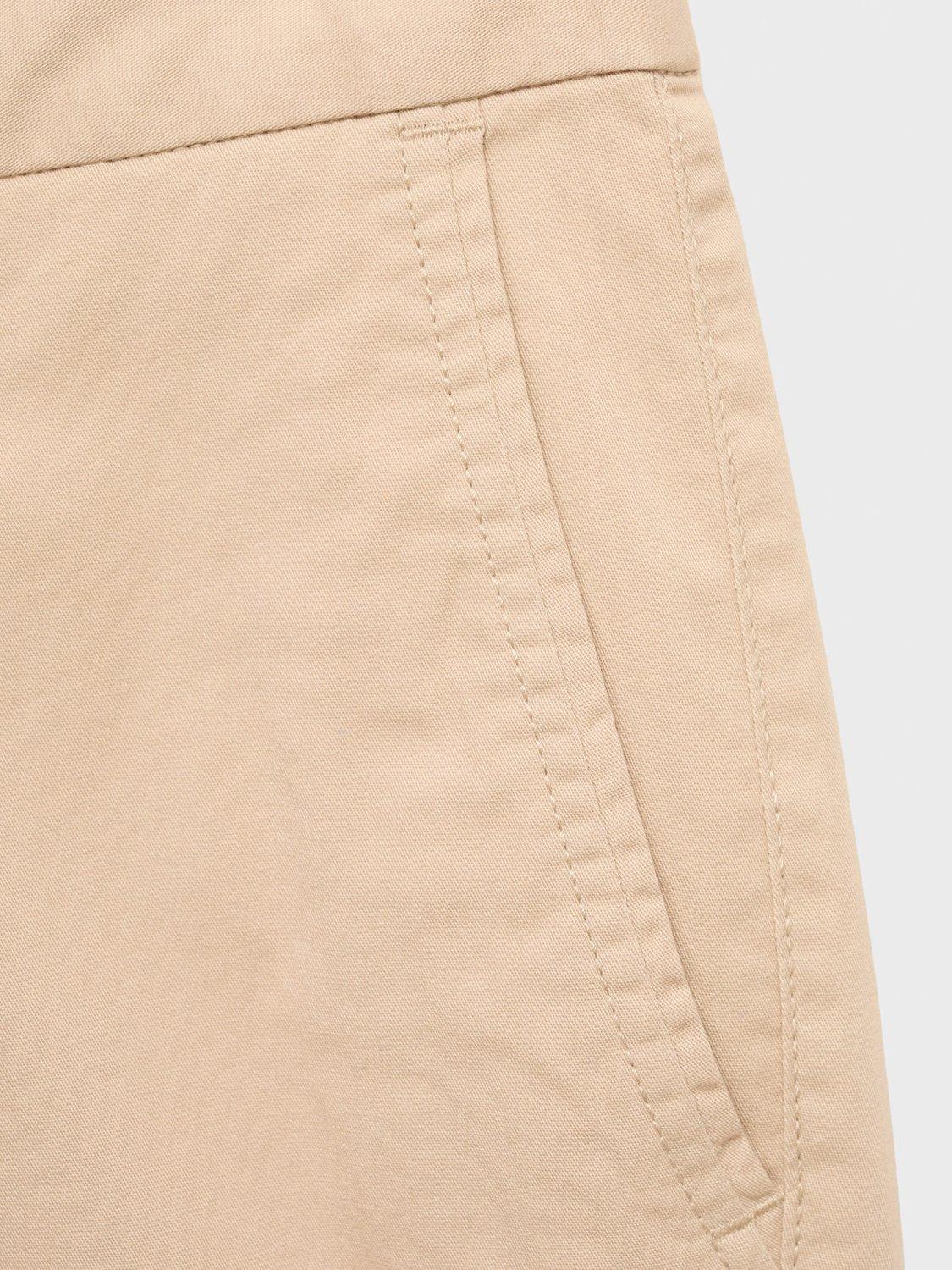 Product image 5 of 8, which shows Mango Gracia Cotton Blend Shorts, Light Beige, 30