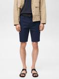 Mango Gracia Cotton Blend Shorts