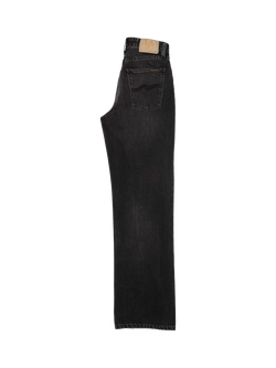Nudie Jeans High Waist Loose Fit Jeans, Cross-stitch Black - view 2, Cross-stitch Black