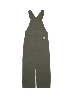 Nudie Jeans Klara Cotton Weave Sleeveless Denim Dungarees - view 2, Green