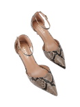 Carvela Alina 2 Snake Print Court Shoes