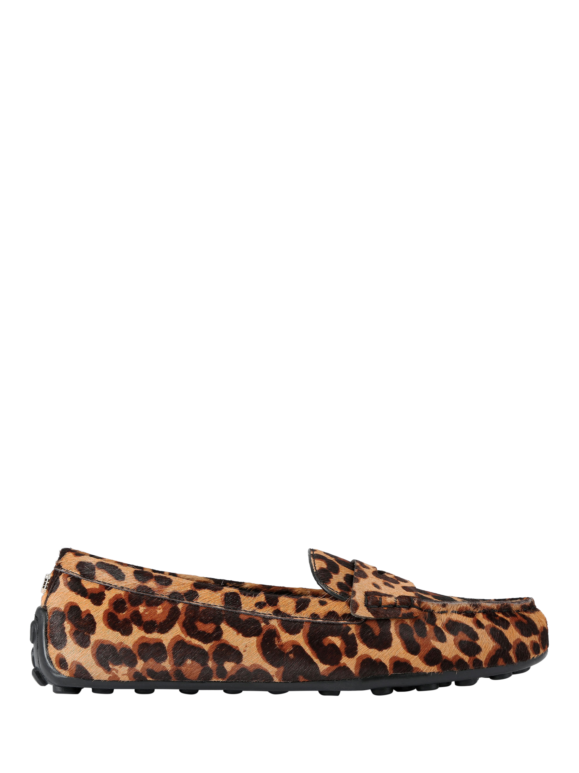Product image 1 of 4, which shows Carvela Avola Leopard Loafers, Brown Dark, 3