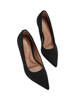 Carvela Corletta Wide Court Shoes, Black - view 2, Black