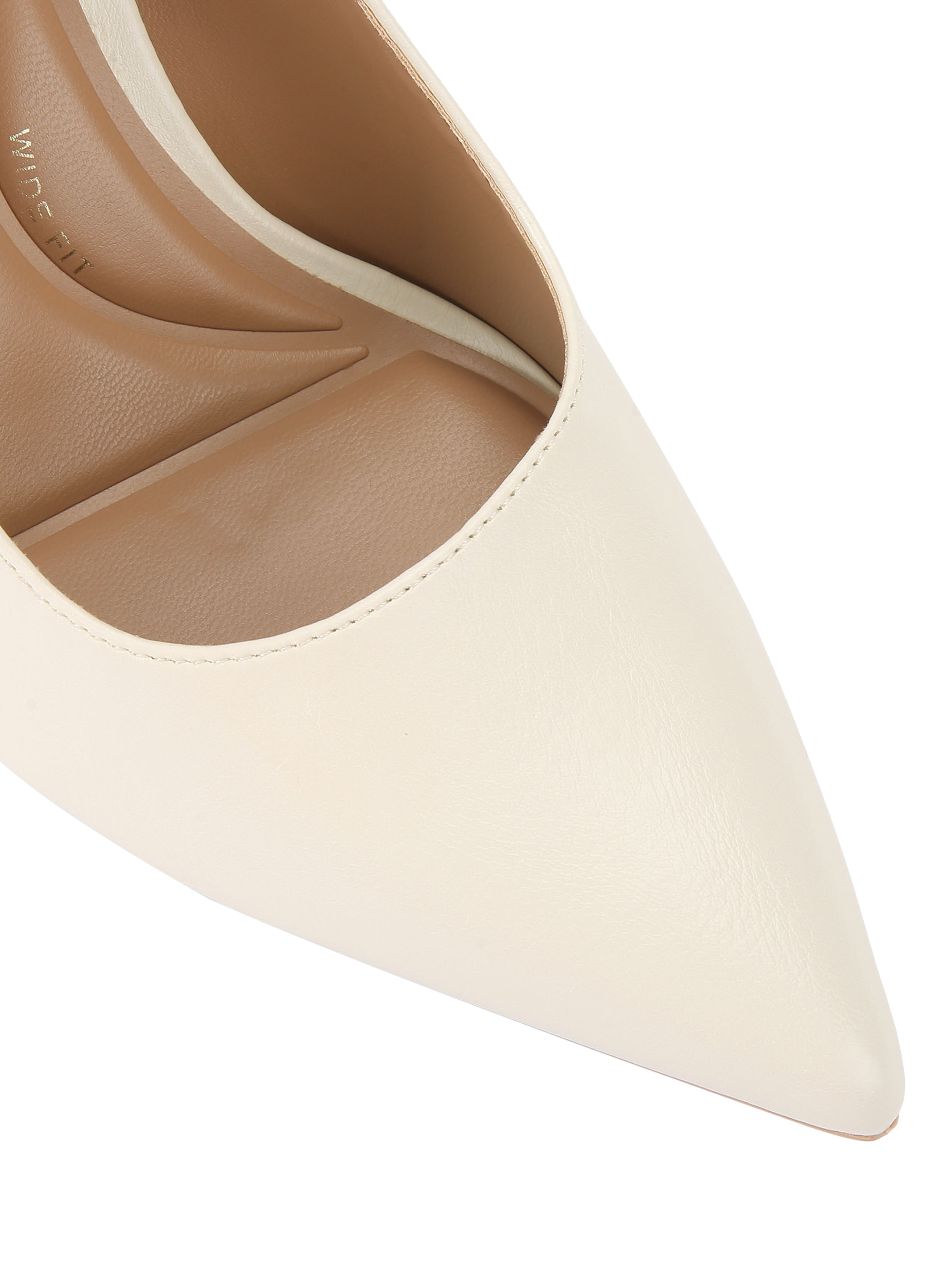 Product image 4 of 4, which shows Carvela Corletta Slingback Court Shoes, Putty, 3