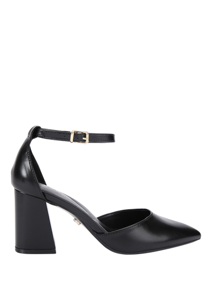 Carvela Refined Wide Court Shoes, Black