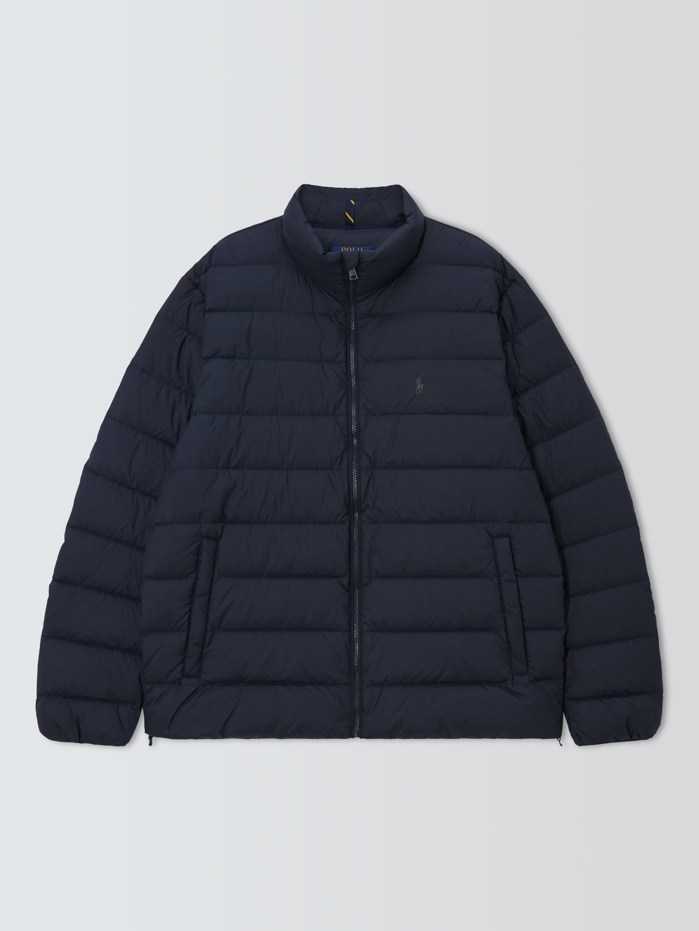 Product image 4 of 6, which shows Polo Ralph Lauren Padded Bomber Jacket, Collection Navy, 3XB