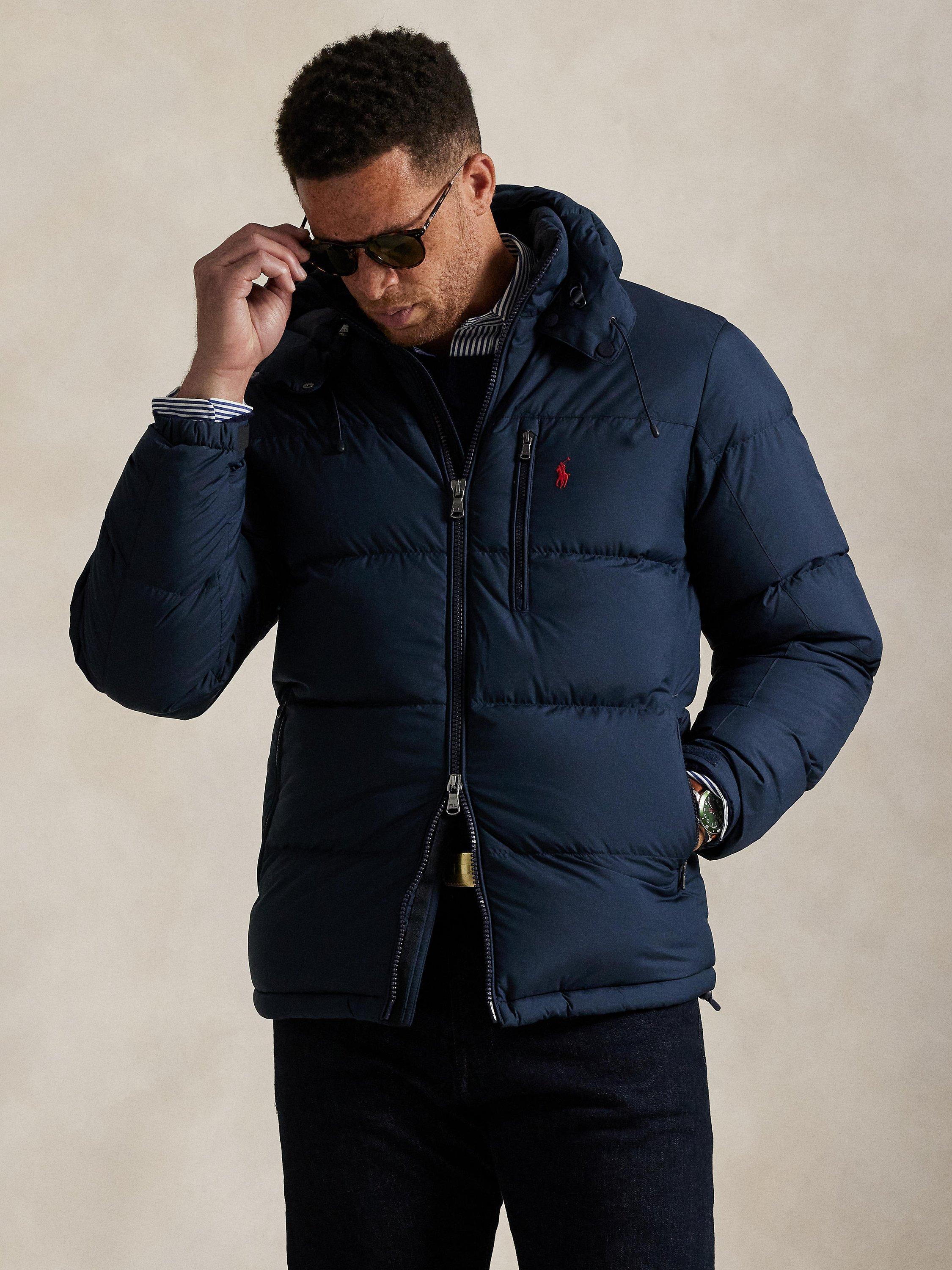 Product image 1 of 7, which shows Ralph Lauren Insulated Puffer Jacket, Collection Navy, 3XB