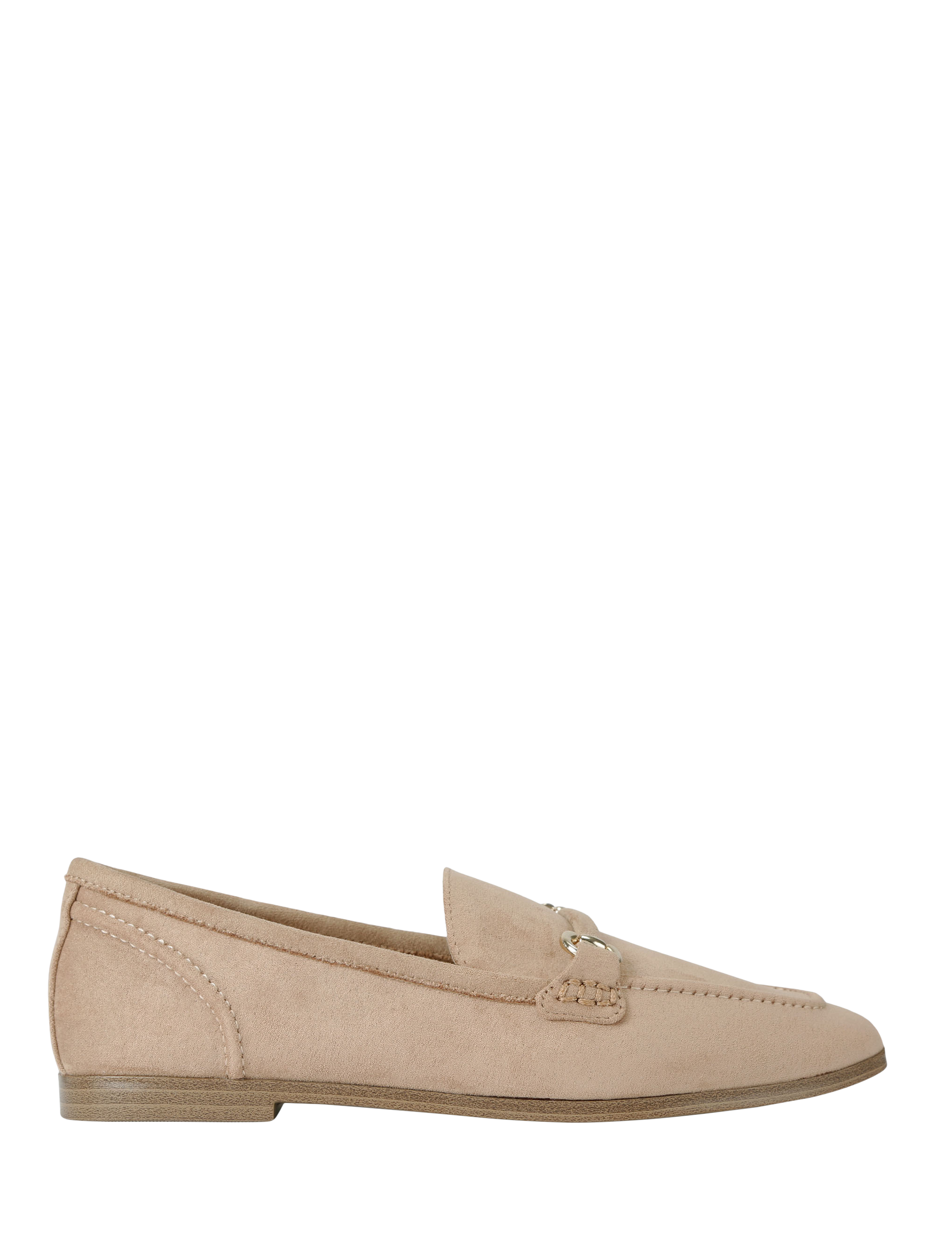 Product image 1 of 11, which shows Carvela Spello Microsuede Loafers, Natural Taupe, 3