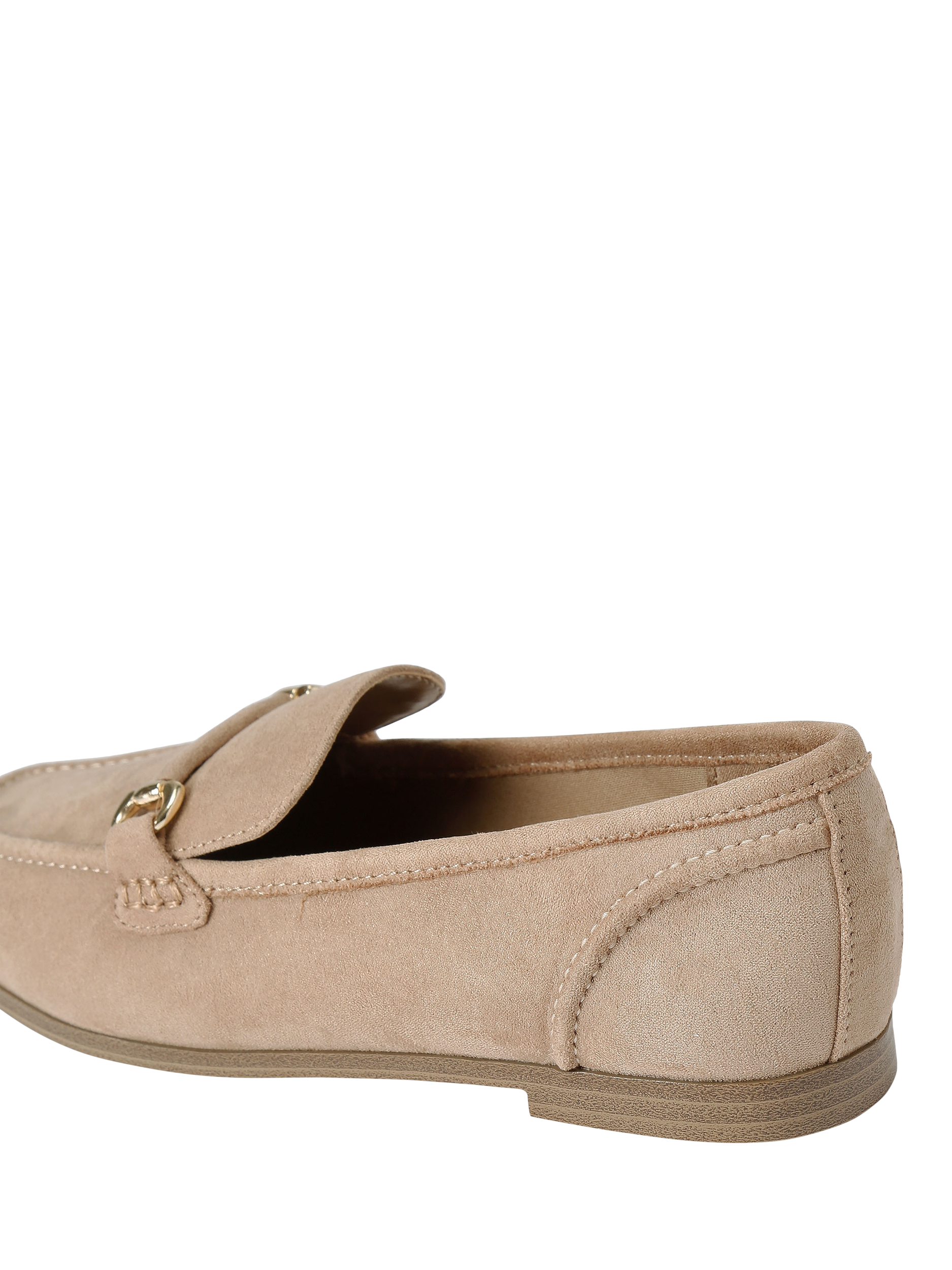 Product image 3 of 11, which shows Carvela Spello Microsuede Loafers, Natural Taupe, 3