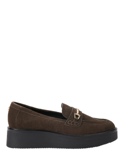 Carvela Vista Suede Loafers, Brown, Brown
