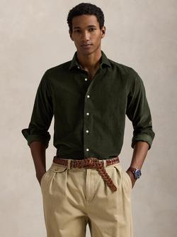 Ralph Lauren Cotton Long Sleeve Collar Shirt, Olive