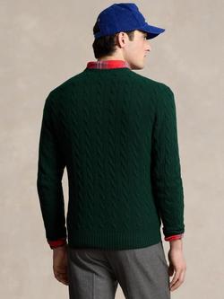 Ralph Lauren Wool Blend Crew Neck Knit Jumper - view 2, Green