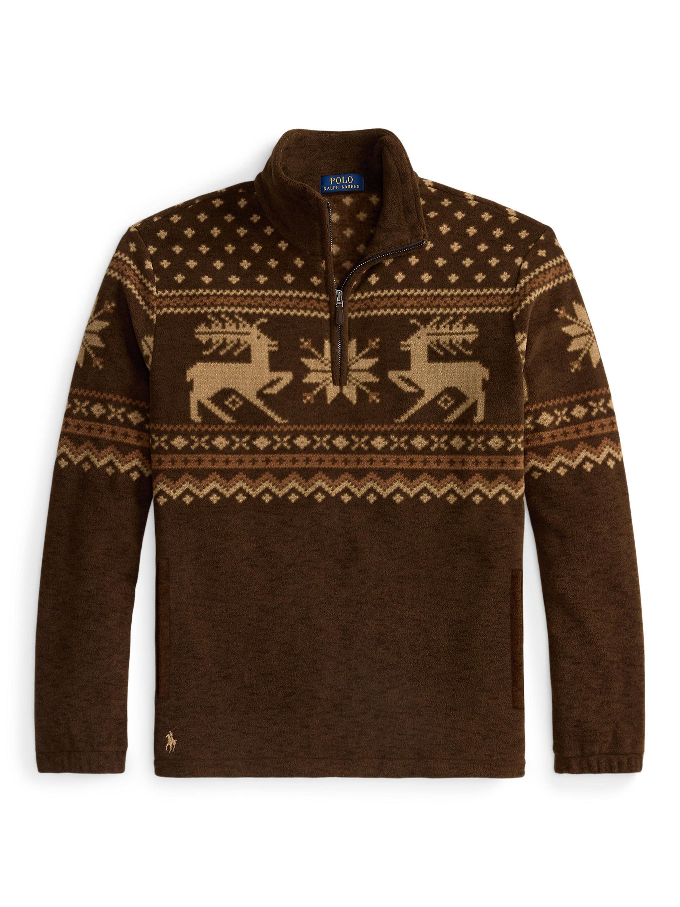 Product image 5 of 5, which shows Polo Ralph Lauren Fair Isle Jumper, Cascadia Fair Isle, XL