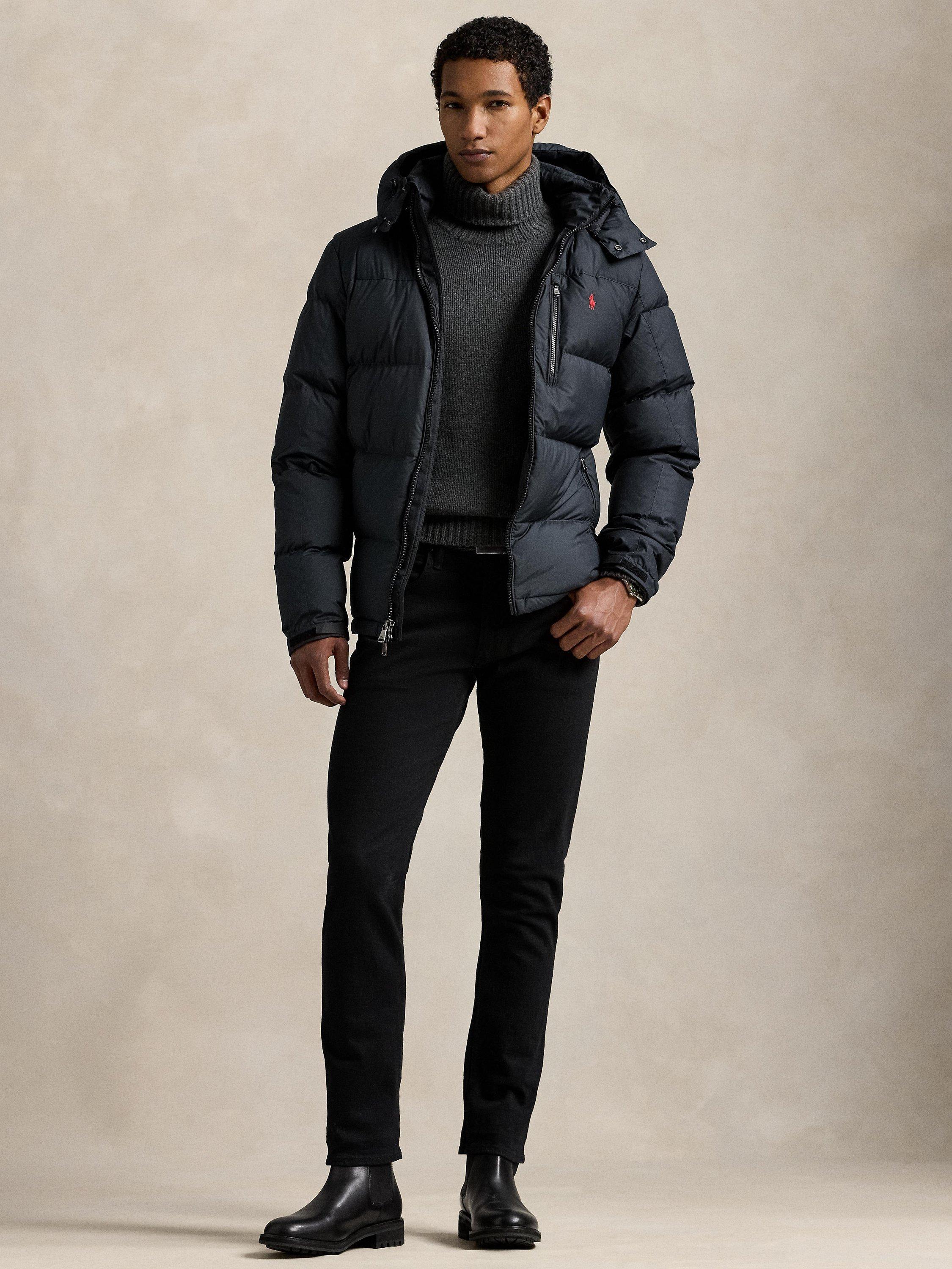 Product image 5 of 6, which shows Ralph Lauren Gorham Down Puffer Jacket, Black, S