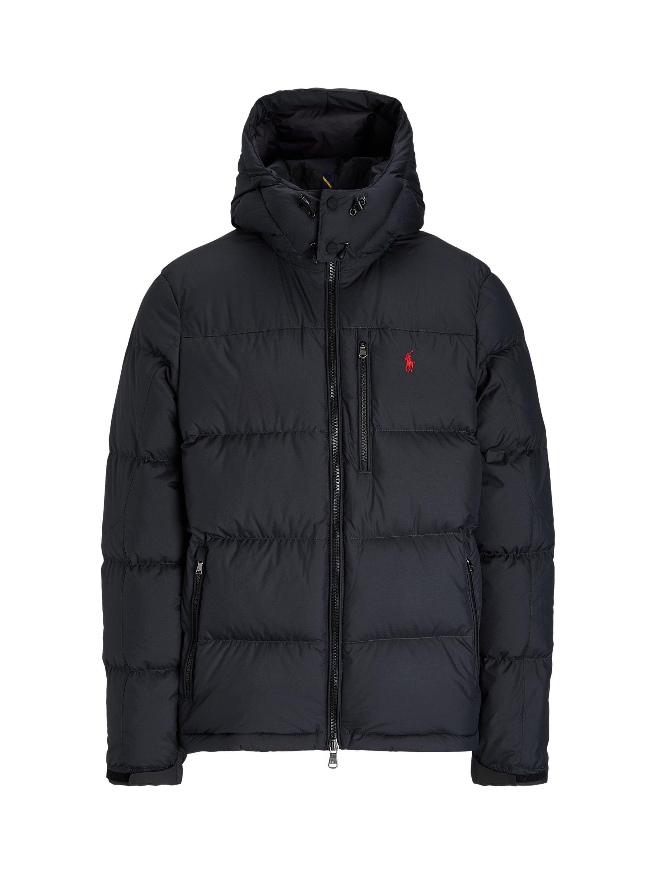 Product image 6 of 6, which shows Ralph Lauren Gorham Down Puffer Jacket, Black, S